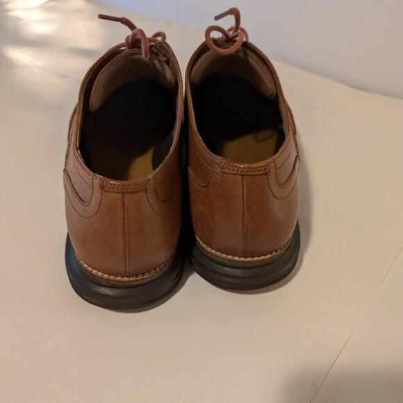 Cole Haan Men's Original Grand Shortwing Oxford Woodbury Java Brown Size 13 - Picture 3 of 11